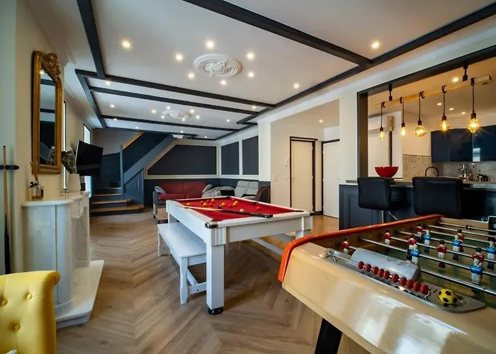 Апартаменты Mega Jeanne D'arc Billard Baby Foot En Option Escape Game Insolites Нанси